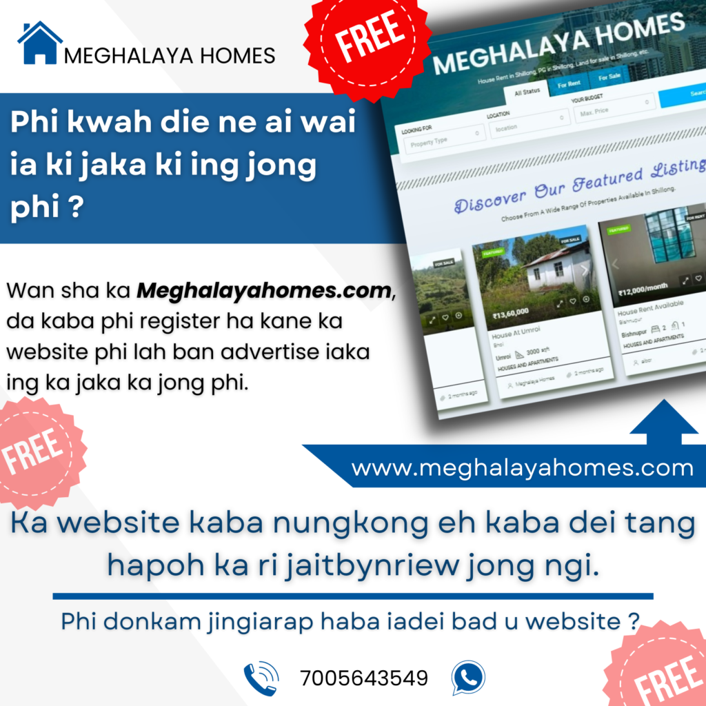 Land for sale in Shillong